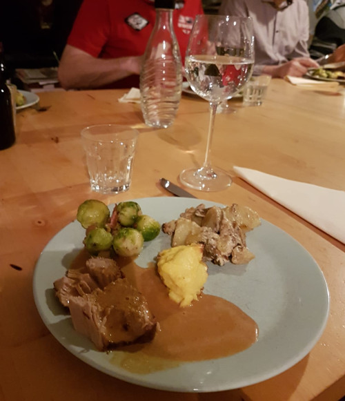 Rosenkohl mit Maronen und Speck